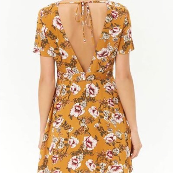 forever new mustard dress